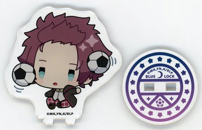 BLUELOCK Sae Itoshi Acrylic Stand Trading Card Animatecafe Wizards Collection