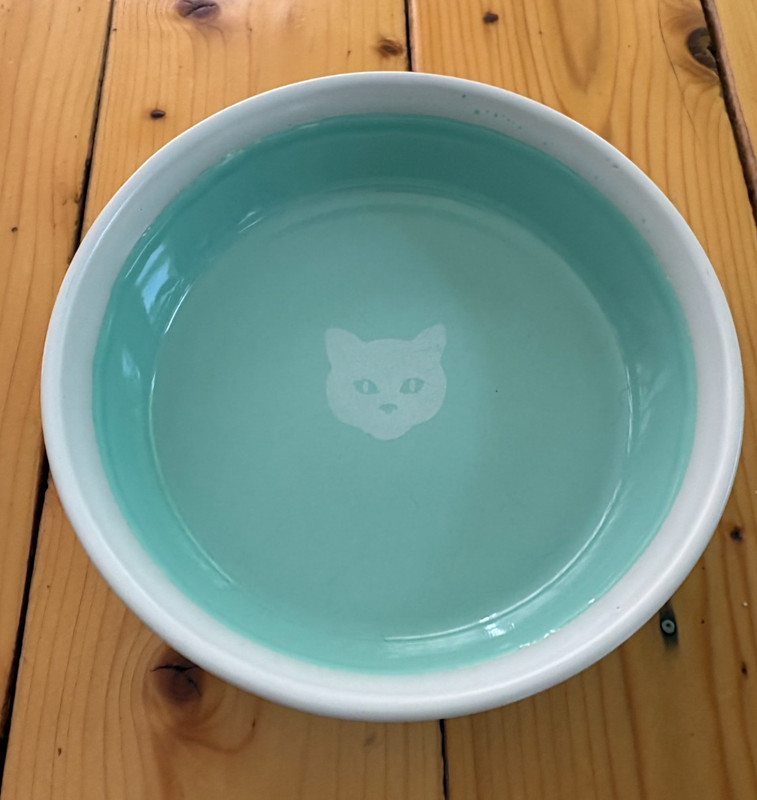 Spectrum Designs Cat Food Dish 5.25" Diameter