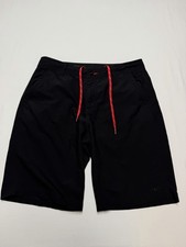 O'Neill Hybrid Shorts Mens 32 Board 10 Inseam Quick Dry Black Drawstring