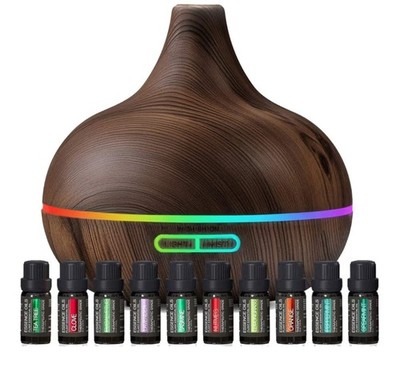 Difusor  Aromas Para Casa El Hogar Aceites Esenciales Aromaterapia Electrico