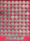 New ListingLot of Eighty-Five (85) 90% Silver Quarters 40 Barber, 45 Washington Circulated