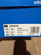 Adidas Munchen Men’s Trainers Size 10 Blue