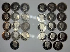 1981S (13ct) + 1982S (14ct) Kennedy Half Dollar Circulated Proof