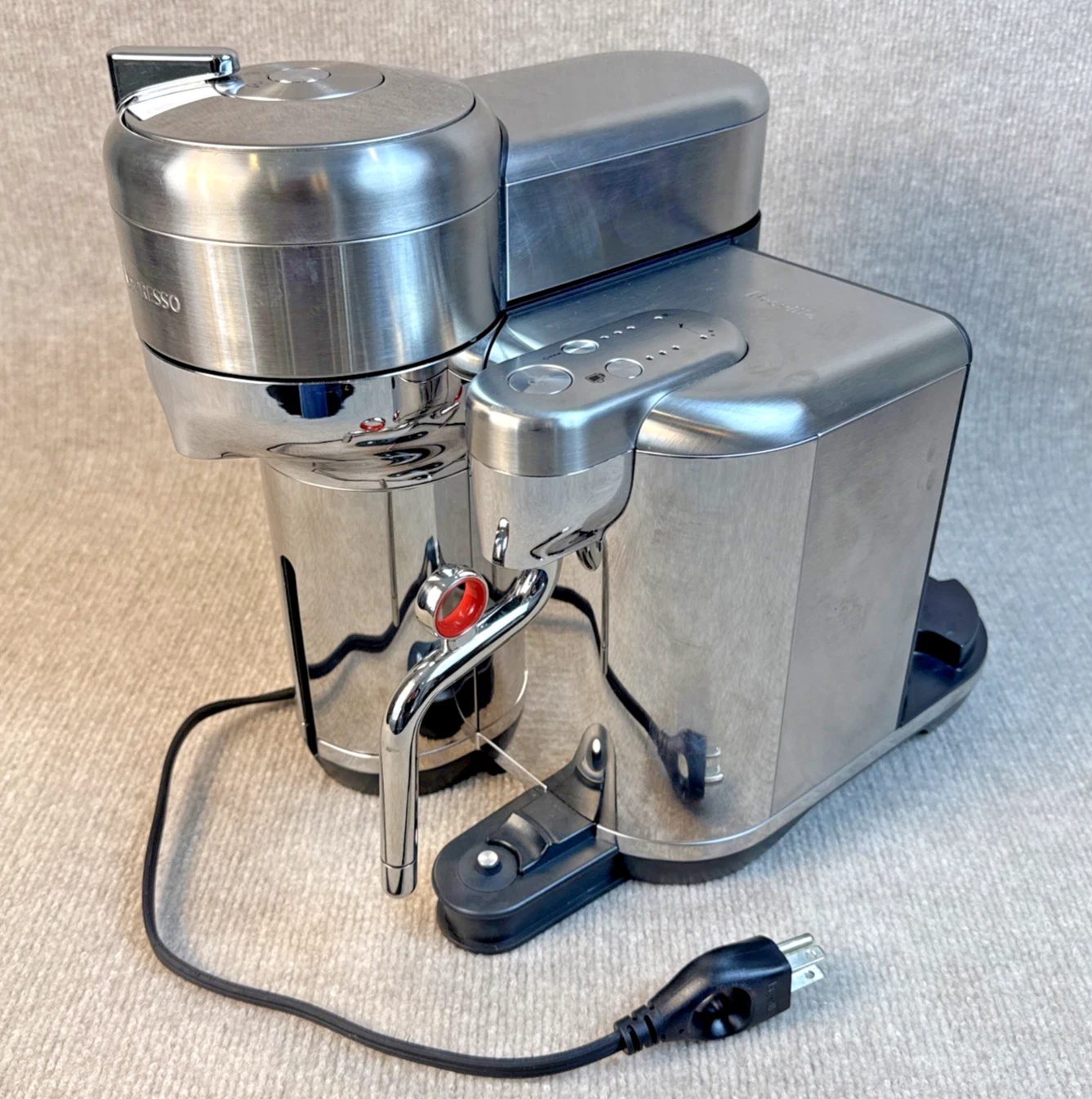 Nespresso Breville Coffee Maker BVE850-BSS Stainless Steel PARTS ONLY NO RETURNS