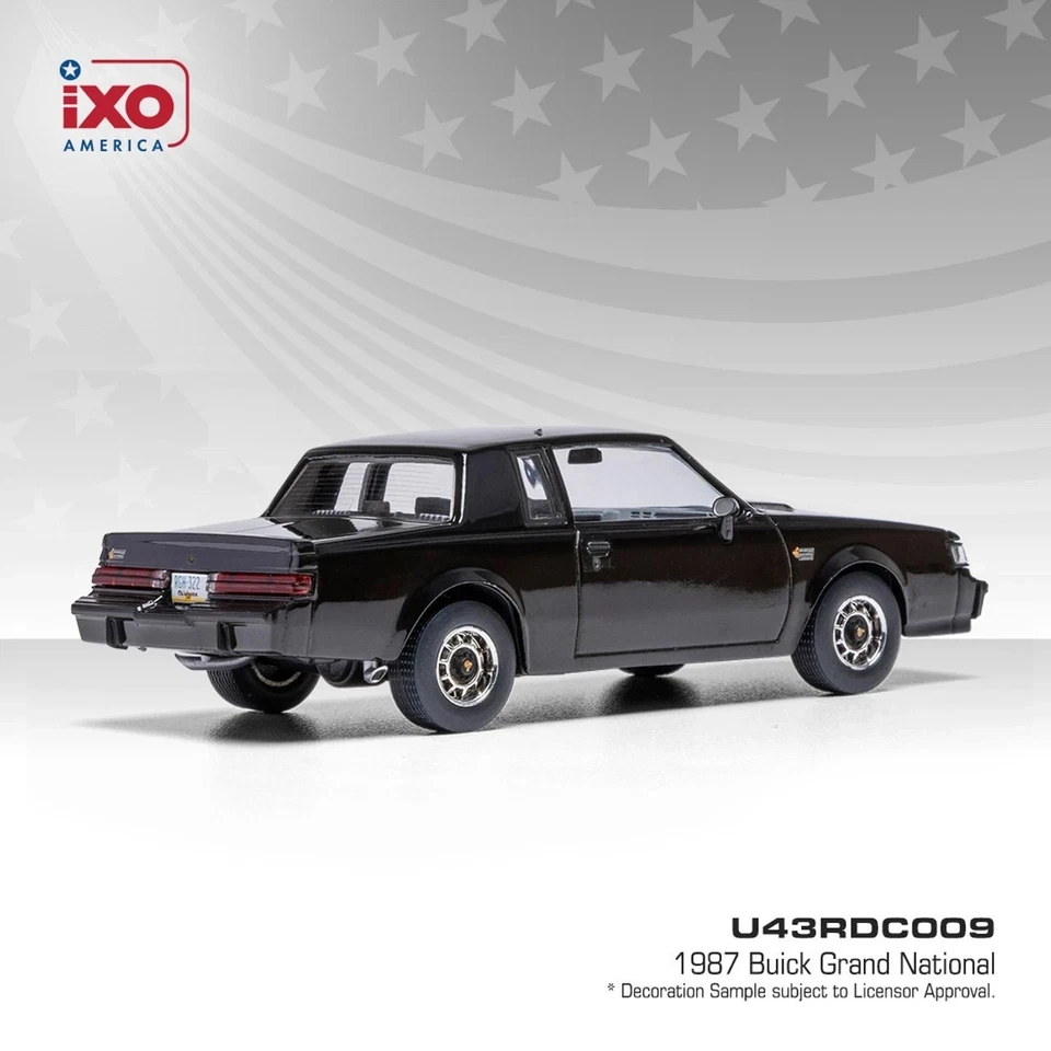 IXO 1987 BUICK GRAND NATIONAL - BLACK  1/43 - Image 2 of 3