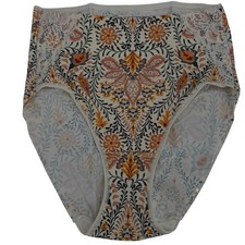 SOMA Vanishing Tummy Modern Brief Panty With Lace High Waist Size M