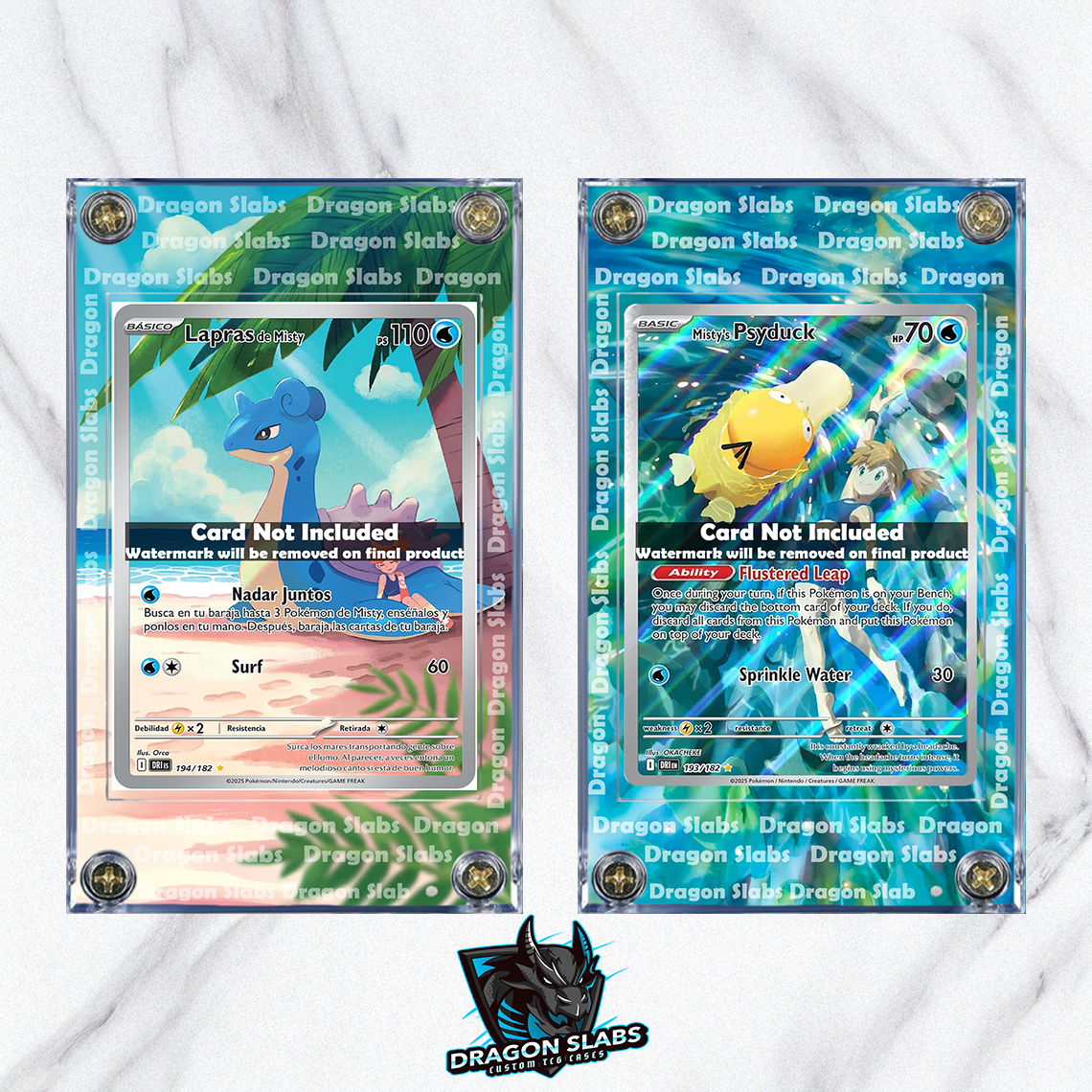 Pokemon Misty's Psyduck Mistys Lapras 193 194 Destined Rivals