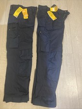 Snickers work Trousers  Service Line With Knee Guard Navy Blue size 046 and 050