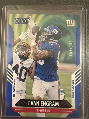 2021 - PANINI SCORE FOOTBALL - EVAN ENGRAM - 053/100