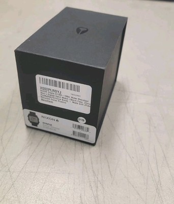 NIXON Staple 38mm Water Resistant 100m Digital Sport Watch, Black - NEW