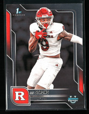 2025 Bowman Chrome University #119 Ian Strong Rutgers Scarlett Knights RC (A)