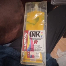 Anajet Mpower MP5/MP10  used rough estimate 160 ml yellow ink in Cartridge