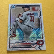 2021 Bowman Chrome Prospects Mega Box Mojo Refractor Jordan Balazovic #BCP-61