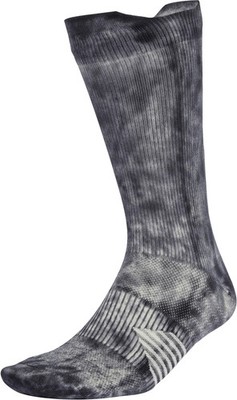 adidas RunXGRAPHIC Washed Running Socks Grey Arch Support Crew Sports Training