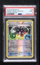 Energy Reset Reverse Foil Pokemon XY Fates Collide PSA 9 MINT