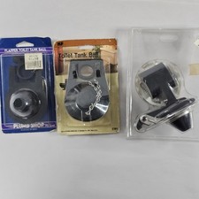 Lot Of 3 New Toilet Tank Ball Flappers Plumbers Special Toilet Parts NOS READ  