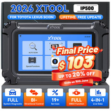 XTOOL Bidirectional Car OBD2 Scanner Full Dia...