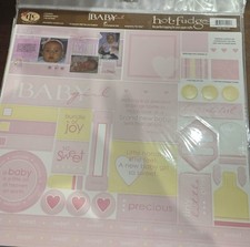 Top Line Creations "Baby Sweet Girl", Scrapbook 12" x 12" Page Kit Craft 31021