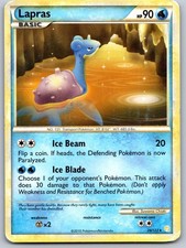 Lapras 24/123 Rare HeartGold & SoulSilver Pokemon Heavily Played