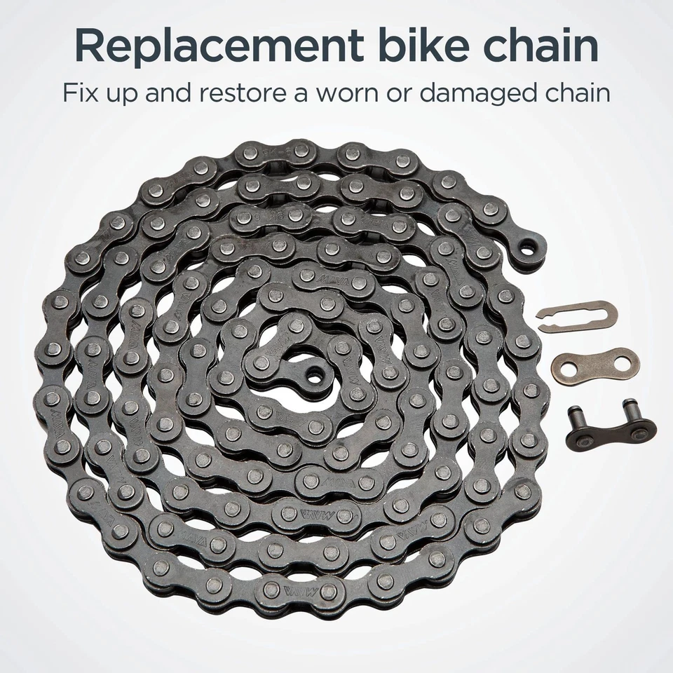 	Schwinn Bike Chain 1/2" X 1/8" Basic Chain 112 Total Links for Non-Derailleur	 - Image 2 of 4