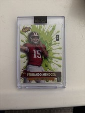2026 Wild Card Splat Fernando Mendoza 3/4 1st Pick Rookie Card