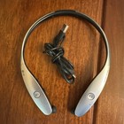 Genuine Lg Tone Platinum Hbs-900 Bluetooth Headset Harman Kardon Used.