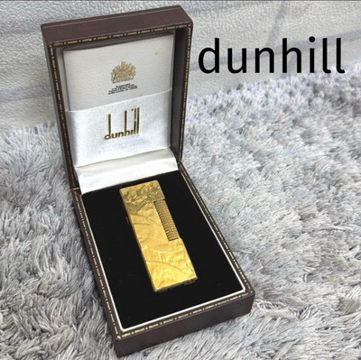 dunhill gas lightersmoking dunhill roller gas lighter gold