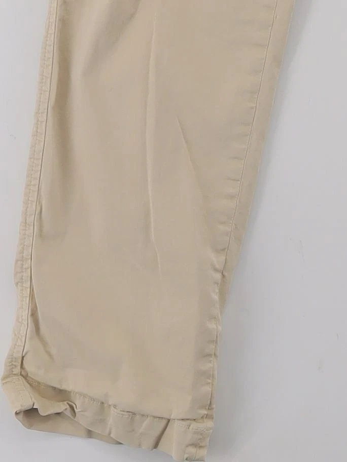 Jigsaw Women's Trousers UK 16 Tan Cotton with Elastane Skinny Chino - Image 4 of 4