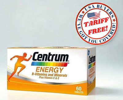 Centrum Energy B-Vitamins Vitamin C E Lutein & Lycopene