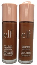 2 Pack e.l.f. Halo Glow Liquid Filter Glow Booster 7 Deep Rich