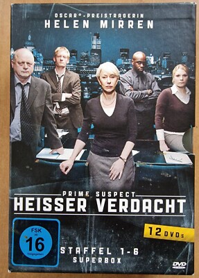 PRIME SUSPECT HEISSER VERDACHT STAFFEL 1-6 / SUPERBOX / DVD