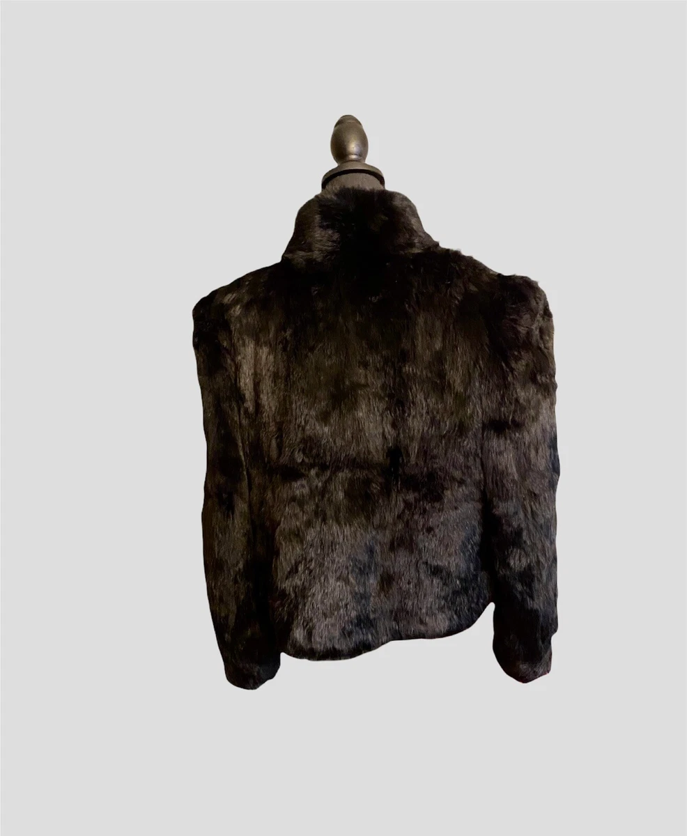 Wilson leather rabbit fur coat shop