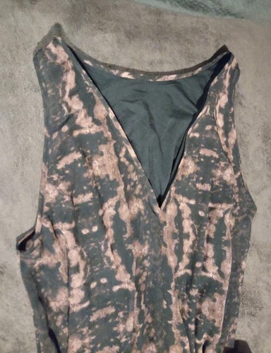 DIVIDED by H&M Women's Sz 8 Boho, Sleeveless, Hi-Low Hemline, Lined Summer Dress - Picture 5 of 24