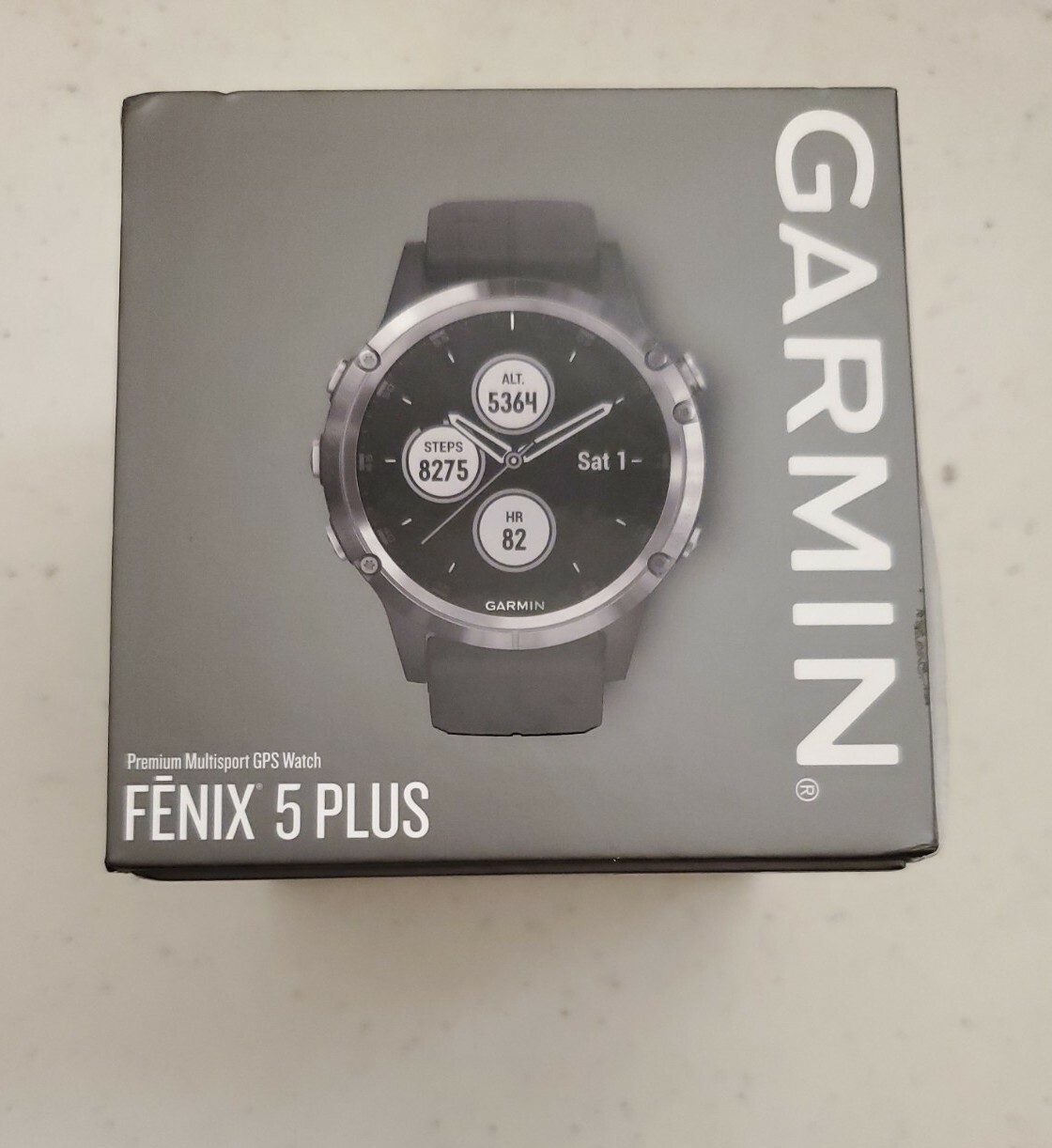 Garmin Fenix 5 Plus GPS Watch, One Size, Sapphire Black - 0100198806 for  sale online | eBay