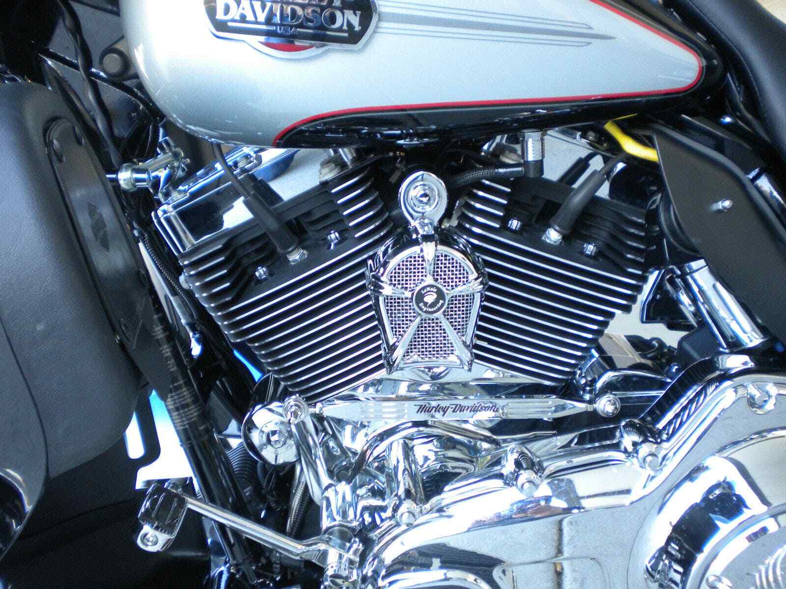 LeNale Engine Cooling Fan Chrome 93 08 Touring Harley New Design! eBay