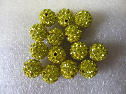 10 - 50pcs 10mm Crystal Ball Disco Beads For Necklaces Bracelets UK Seller - Picture 17 of 19