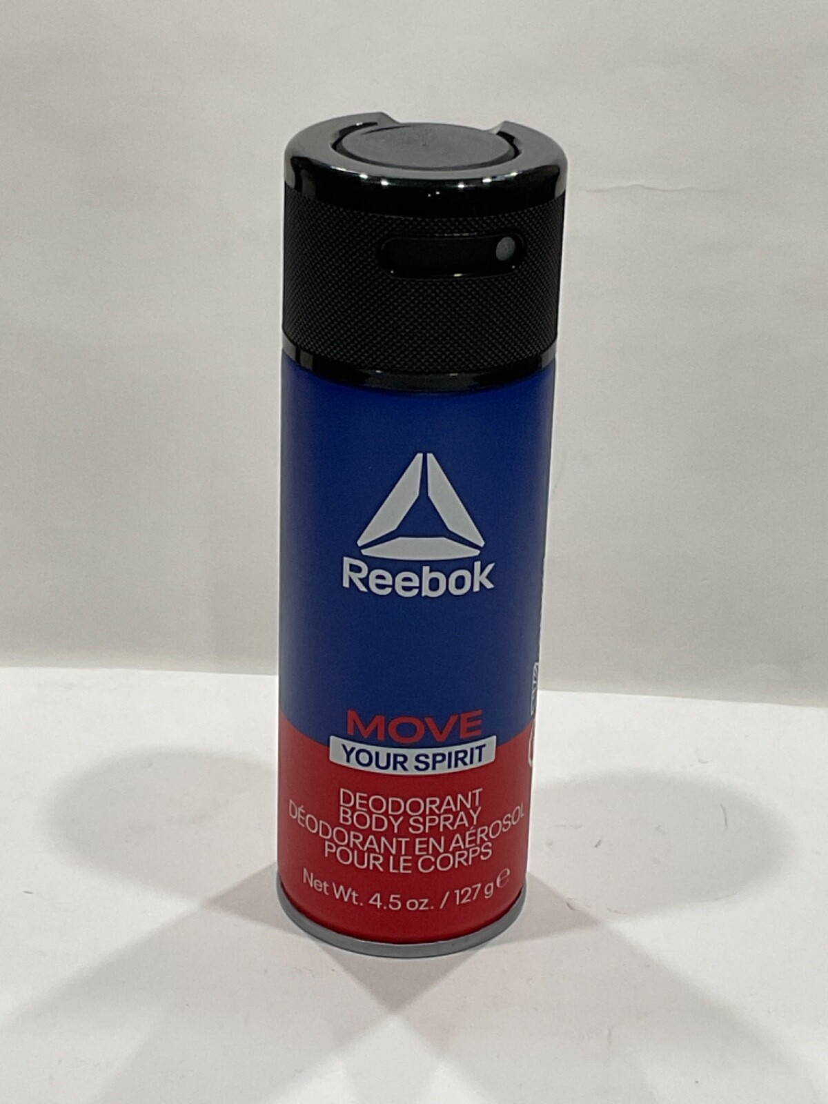REEBOK MOVE YOUR SPIRIT DEODORANT BODY SPRAY  - 4.5 oz  127g New Vegan friendly