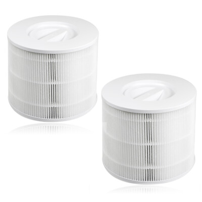 Filter für LEVOIT Luftreiniger Core 300 300S 3-in-1 HEPA Carbon White x 2