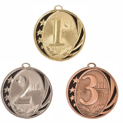 3 Pieces 1st  2nd 3rd Place Medal Award Trophy W/Free Lanyard $3.49 Each