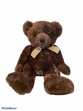 Russ Jefferson Bear Brown Stuffed Plush Toy 10"
