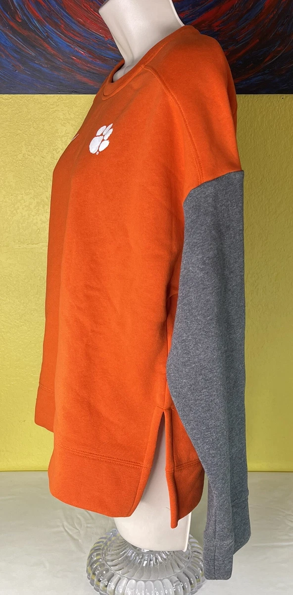 Clemson nike crewneck sweatshirt hotsell