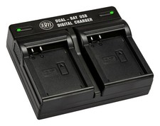 BM EN-EL23 Dual Bay Battery Charger for Nikon Coolpix B700 P600 P610 P900 S810c