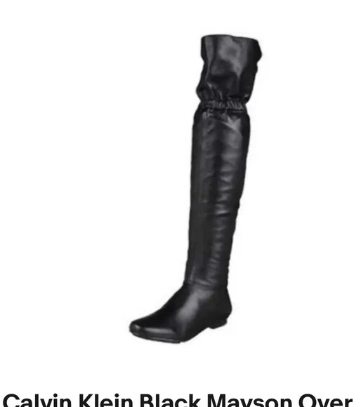 Calvin klein over top the knee boots