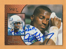 Joey Galloway Seattle Seahawks AUTO Signed 1996 Select Ohio State Buckeyes