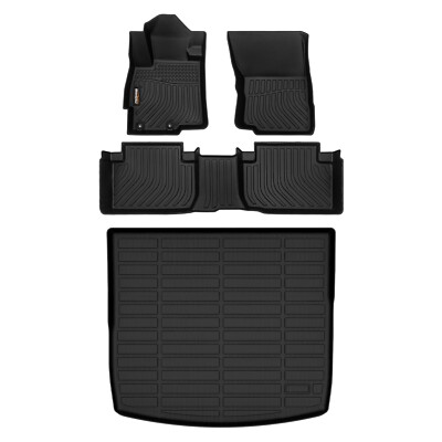 Binmotor-All Weather Car Floor Mats and Cargo Liner Set for Mitsubishi Eclips...