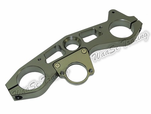 Front Upper Triple Tree Top Fork Clamp Bridge For KAWASAKI Ninja ZX-6R 2009-2012 - Foto 46 di 47