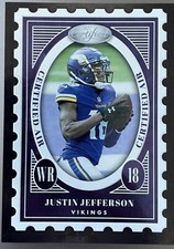 2021 Panini Certified Justin Jefferson Certified Air  SSP Case Hit! Vikings