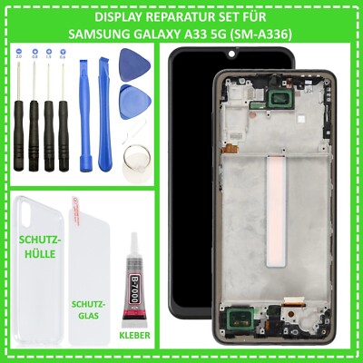 Display für Samsung Galaxy A33 5G SM-A336 LCD Touch Screen Bildschirm Rahmen Neu