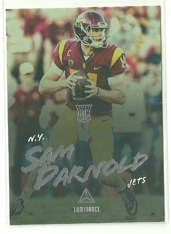 2018 Luminance SAM DARNOLD Rookie USC Trojans Seattle Seahawks Rc #189 Mint Hot!