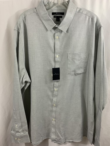 Dress Shirt Size XXL Black Zig Zag | eBay